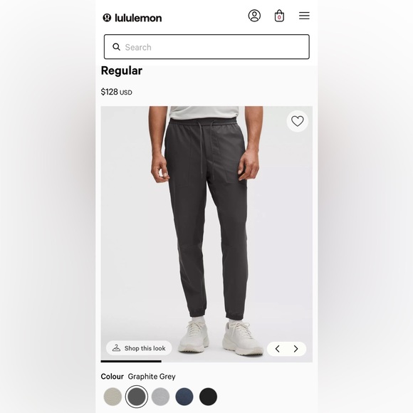 Lululemon Athletica Dark Grey Leggings - Picture 6 of 6